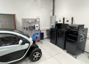 Voiture électrique et batteries de stockage